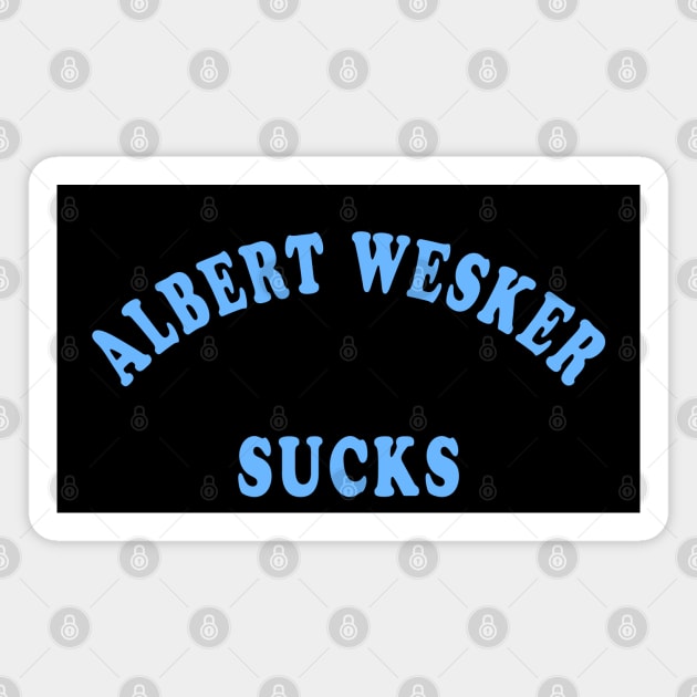 Albert Wesker Sucks Magnet by Lyvershop